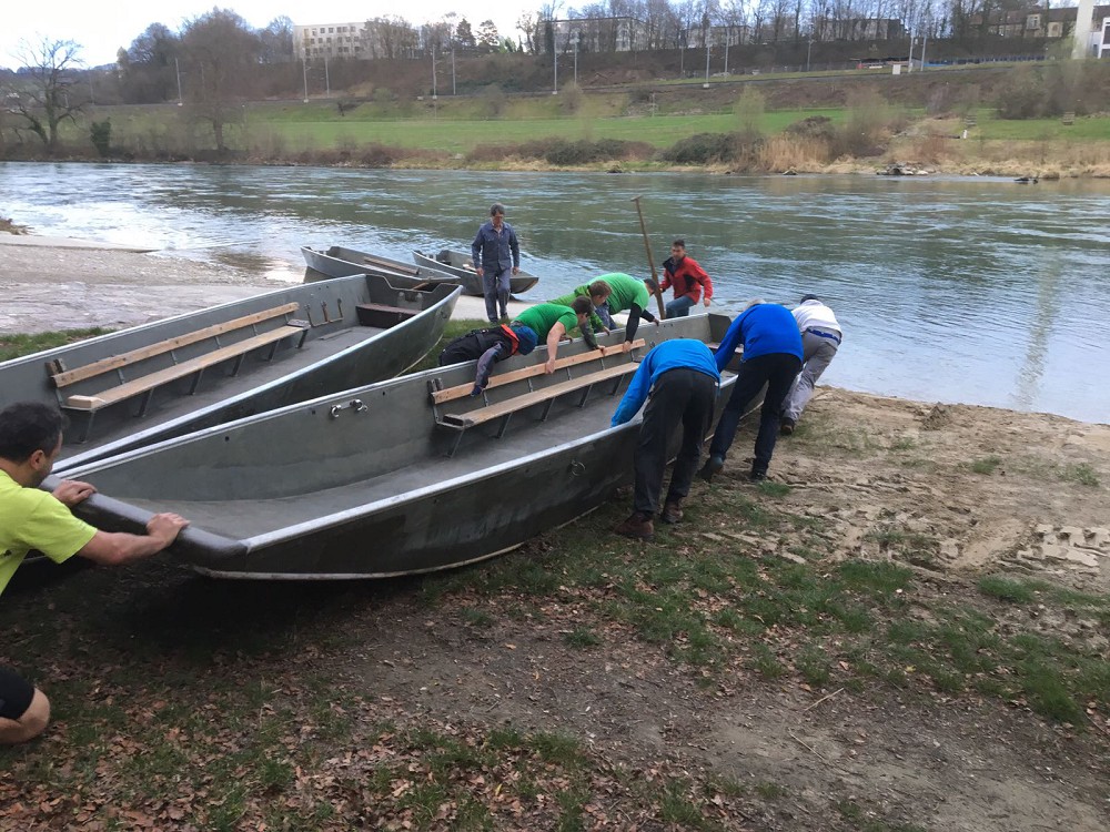 Schiffe wassern